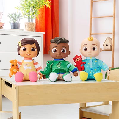 Cocomelon My Friend Nina Doll, Soft Plush Body - Music, Sounds, And Phrases