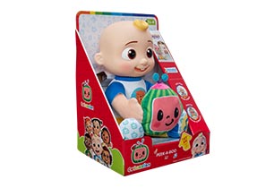 Cocomelon JJ Peek a Boo Feature Plush