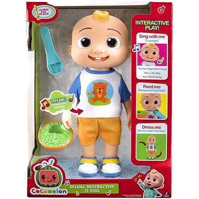 Cocomelon Deluxe Interactive JJ Doll