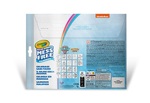 Crayola Color Wonder Set Paw Patrol, Foldelope, 4 Mini Bl Markers
