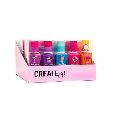 Create It! Nail Polish Color Changing 5 Pack