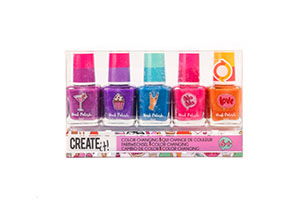 Create It! Nail Polish Color Changing 5 Pack