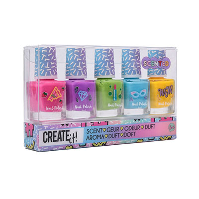 Create It! Nail Polish Scented 5 Pack