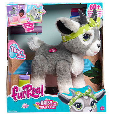 Daisy the FurReal Yoga Goat