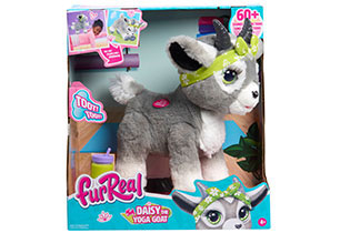 Daisy the FurReal Yoga Goat