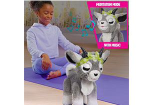 Daisy the FurReal Yoga Goat
