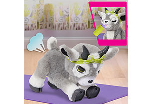 Daisy the FurReal Yoga Goat
