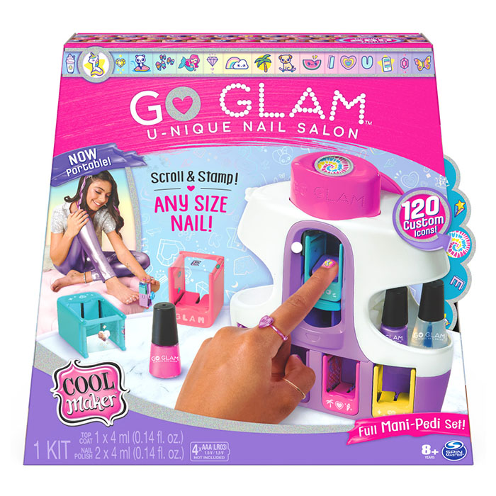 Kids Nail Spa Set with Nail Dryer Peelable Nail Polish Finger