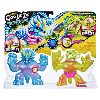 Goo Jit Zu Double Pack Dino X-Ray