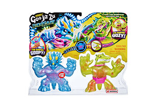 Goo Jit Zu Double Pack Dino X-Ray