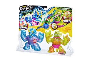 Goo Jit Zu Double Pack Dino X-Ray