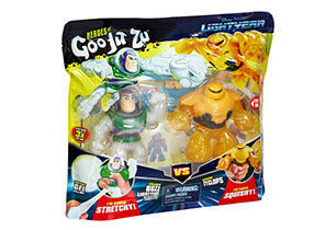 Goo Jit Zu Light Year Double Pack - Buzz vs Zyclops