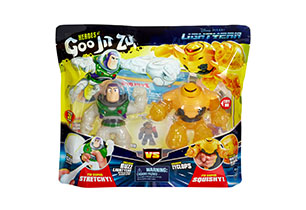 Goo Jit Zu Light Year Double Pack - Buzz vs Zyclops