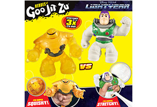 Goo Jit Zu Light Year Double Pack - Buzz vs Zyclops