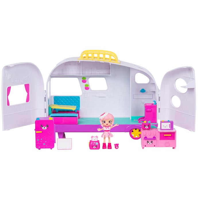 shopkins rainbow car