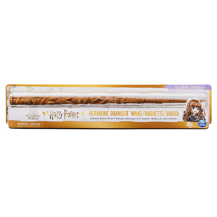 Wizarding World Harry Potter, 12-inch Spellbinding Hermione Granger Magic  Wand with Collectible Spell Card, Kids Toys for Ages 6 and up : :  Toys & Games