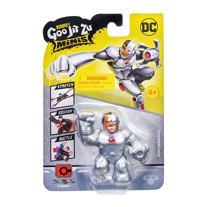 DC - Cyborg - figurine Heroes of Goo Jit Zu