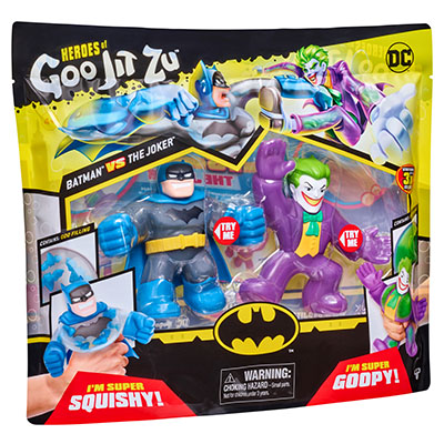 Heroes of Goo Jit Zu DC Batman Versus Joker Pack