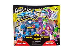 Heroes of Goo Jit Zu DC Batman Versus Joker Pack