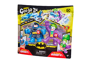 Heroes of Goo Jit Zu DC Batman Versus Joker Pack