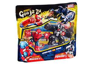 Heroes of Goo Jit Zu Marvel Spiderman Versus Venom Pack