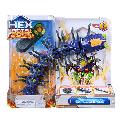 Hex Bots Exploding Centipede