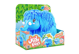 Jiggly Pets-Walking Elephant-Blue