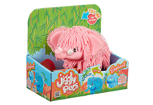 Jiggly Pets-Walking Elephant-Pink