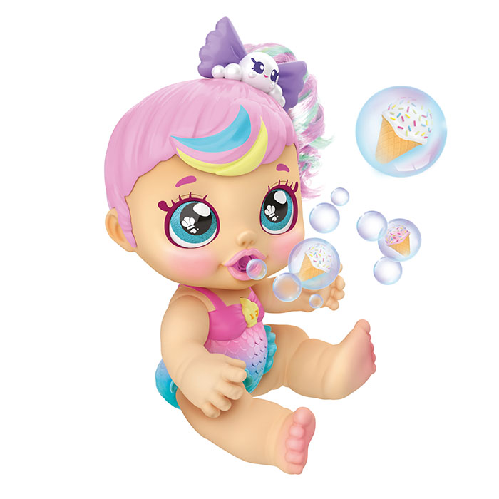 Kindi Kids Bubble & Sing Poppy Pearlina Doll Kindi Kids Prima Toys