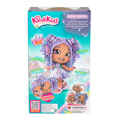 Kindi Kids Toddler Doll- Flora Flutters