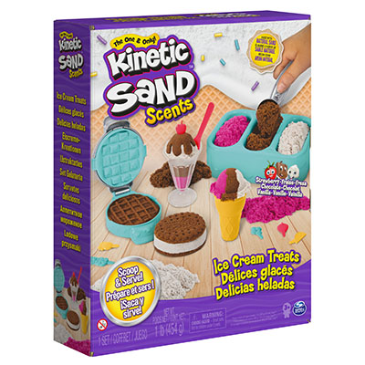 Kinetic Sand Ice Cream Container