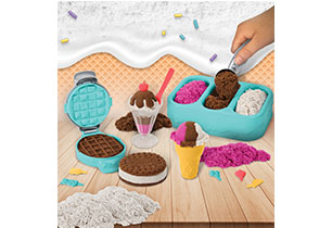 Kinetic Sand Ice Cream Container