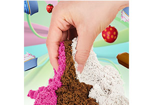 Kinetic Sand Ice Cream Container