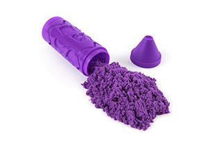 Kinetic Sand Roll & Stamp In CDU - Purple