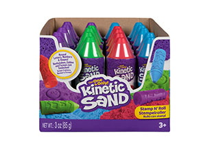 Kinetic Sand Roll & Stamp In CDU - Purple