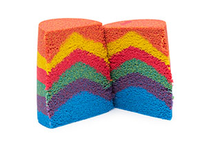 Kinetic Sand Rainbow Mix Set