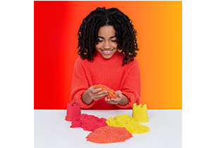 Kinetic Sand Rainbow Mix Set