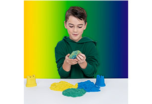 Kinetic Sand Rainbow Mix Set