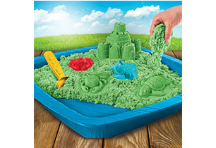 Kinetic Sand Box Set Sand Box & Tools - 1lb