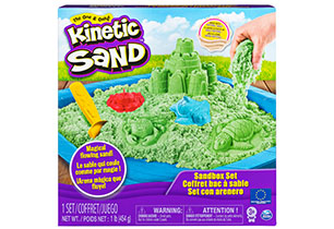 Kinetic Sand Box Set Sand Box & Tools - 1lb