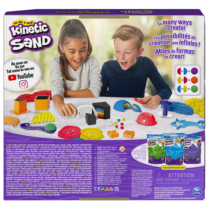 Kinetic Sand SANDisfactory Set