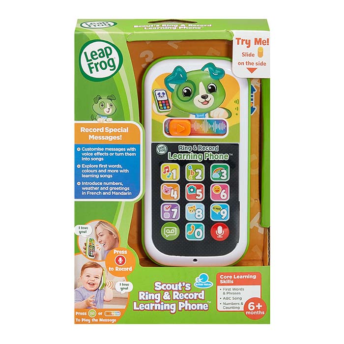 Leapfrog Scout s Ring Record Learning Phone LeapFrog Prima Toys Leapfrog Scout s Ring Record Learning Phone LeapFrog Prima Toys