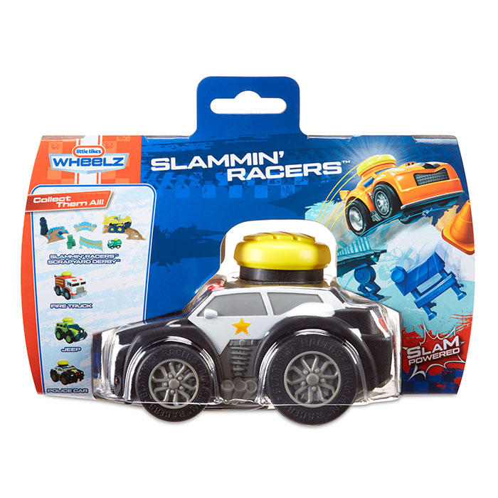 little tikes slammin racers police car