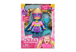 Love Diana 15cm Superhero Diana Doll