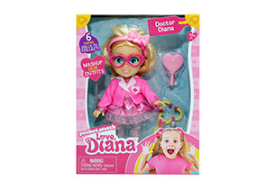 Love Diana 15cm Doctor Diana Doll