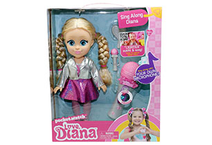 Love Diana Sing Along Doll With Mic - Lighter Song