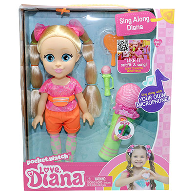 Love Diana Sing Along Doll With Mic - Like It Song