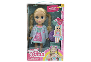 Love Diana 33cm Doll Vet/Kitty Mashup