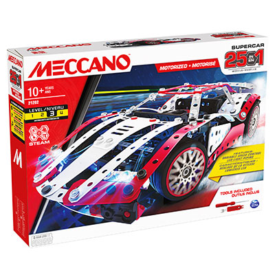 Meccano 25-in-1 Model Supercar