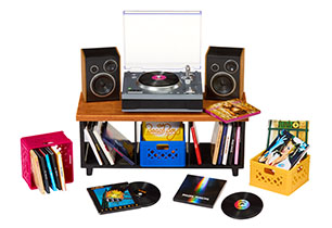 Miniverse Make It Mini Real Music Vinyls In CDU